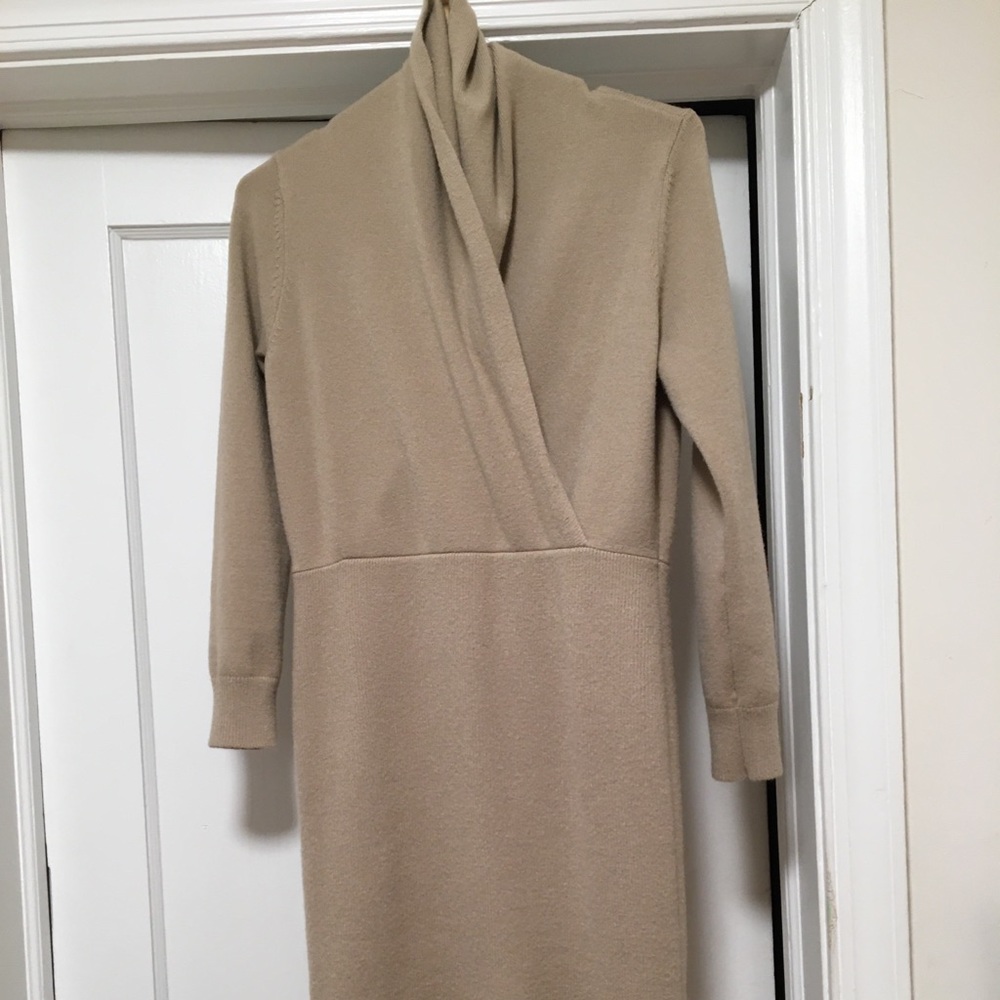NWOT Ann Taylor Collar Wrap Dress